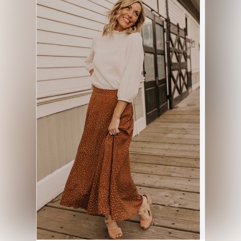 Jessica Robertson Alexandra Roolee Maxi Midi Skirt